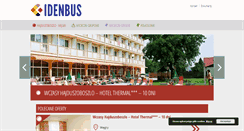 Desktop Screenshot of idenbus.com